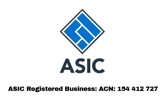 ASIC registered business badge