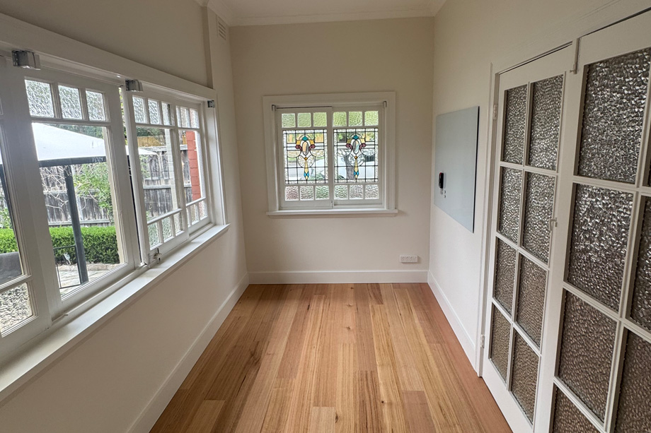 Premium Dulux interior repaint completed by Brushworks