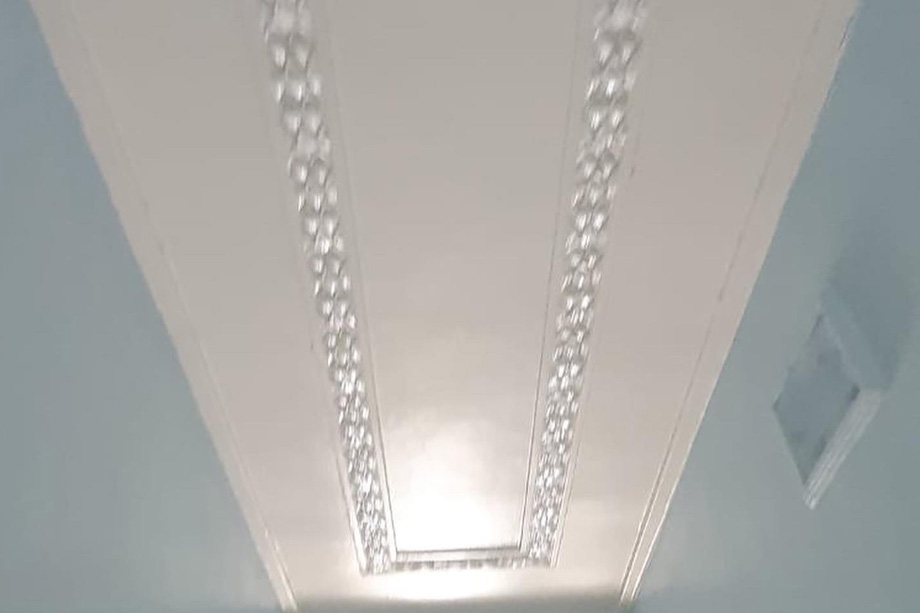 After — mould removed, ceiling and walls freshly repainted by Brushworks, Stanmore NSW